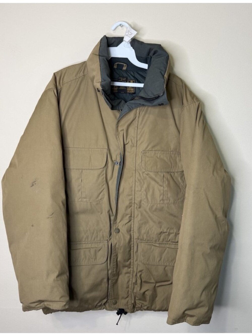 Vintage 90s Eddie Bauer Down Fill Parka Coat USA